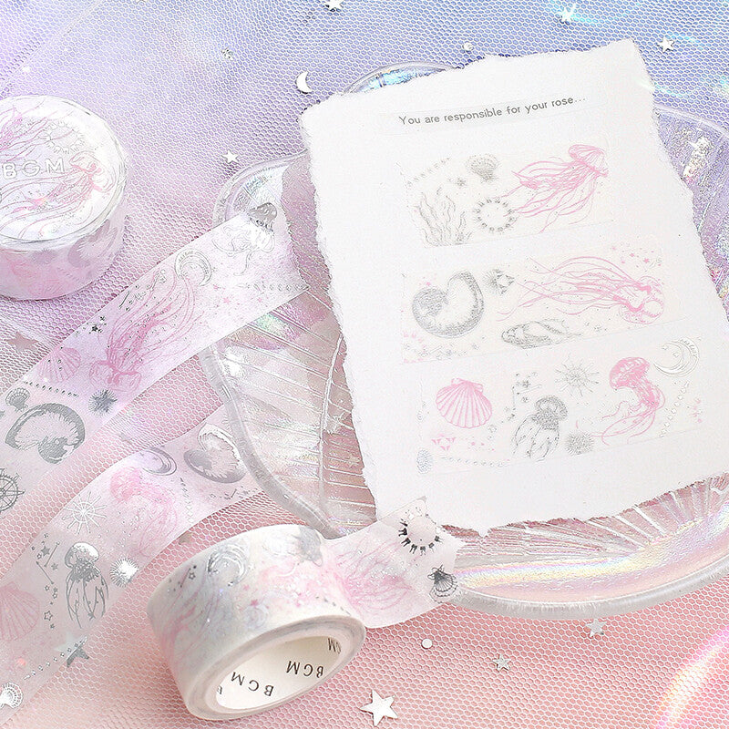 BGM Washi Tape - Jellyfish 20mm