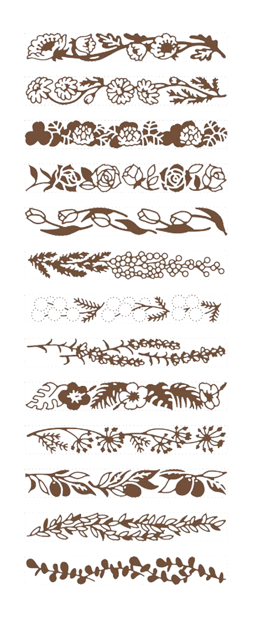 Shachihata Rotary Decoration Stamps
