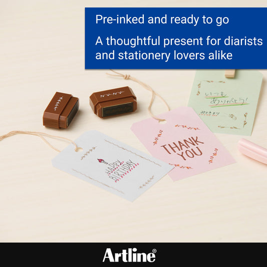 Shachihata Allemore Nototo Join Connectable Stamp Set