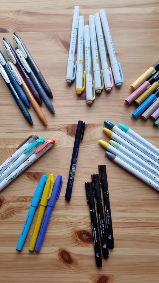 6 must-have pens for Journalling (that are not fountain pens)