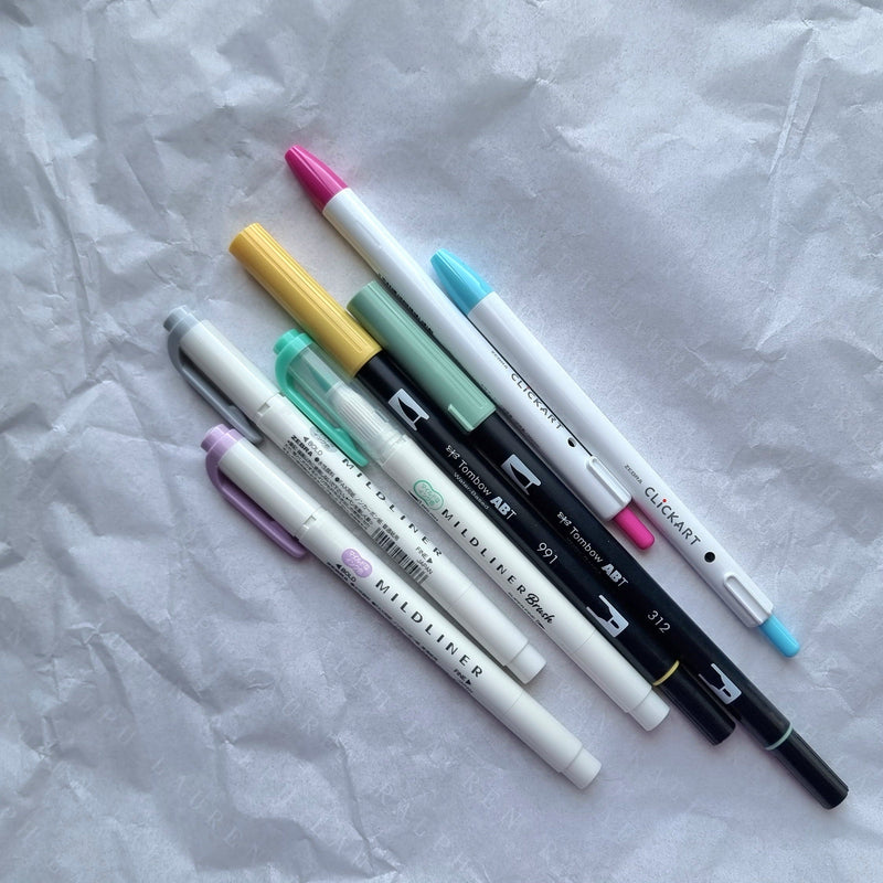 Markers and highlighters
