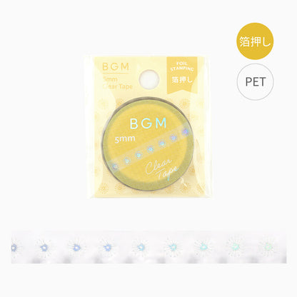 BGM Life Washi Tape Clear 5mm