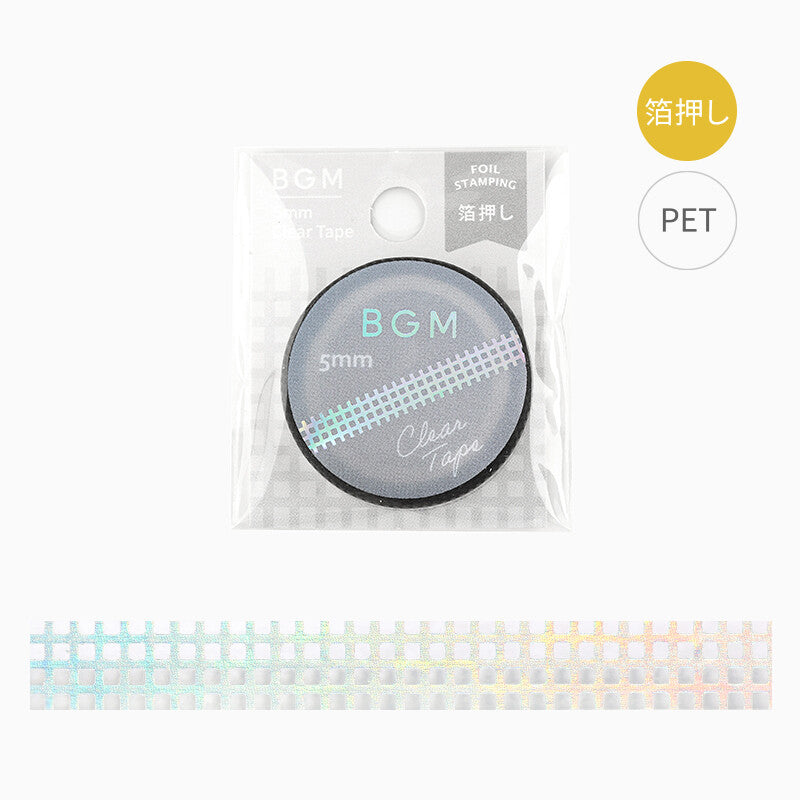 BGM Life Washi Tape Clear 5mm