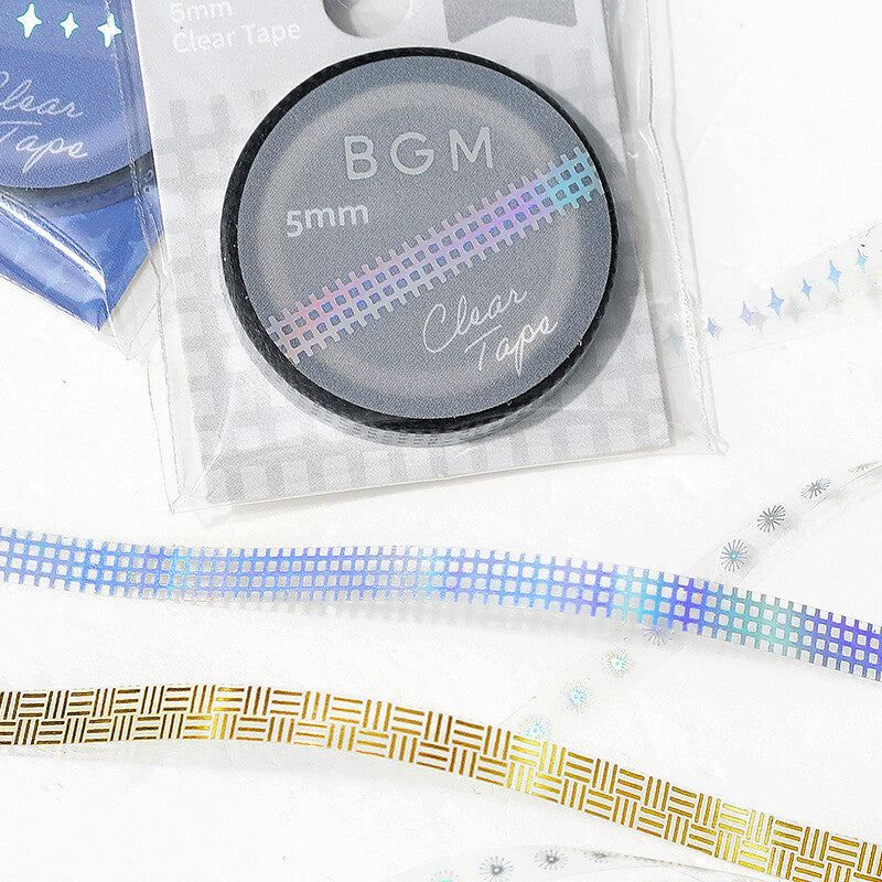 BGM Life Washi Tape Clear 5mm