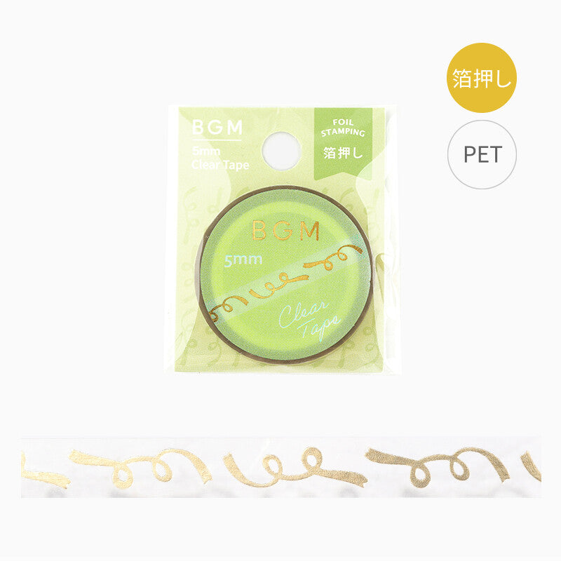 BGM Life Washi Tape Clear 5mm