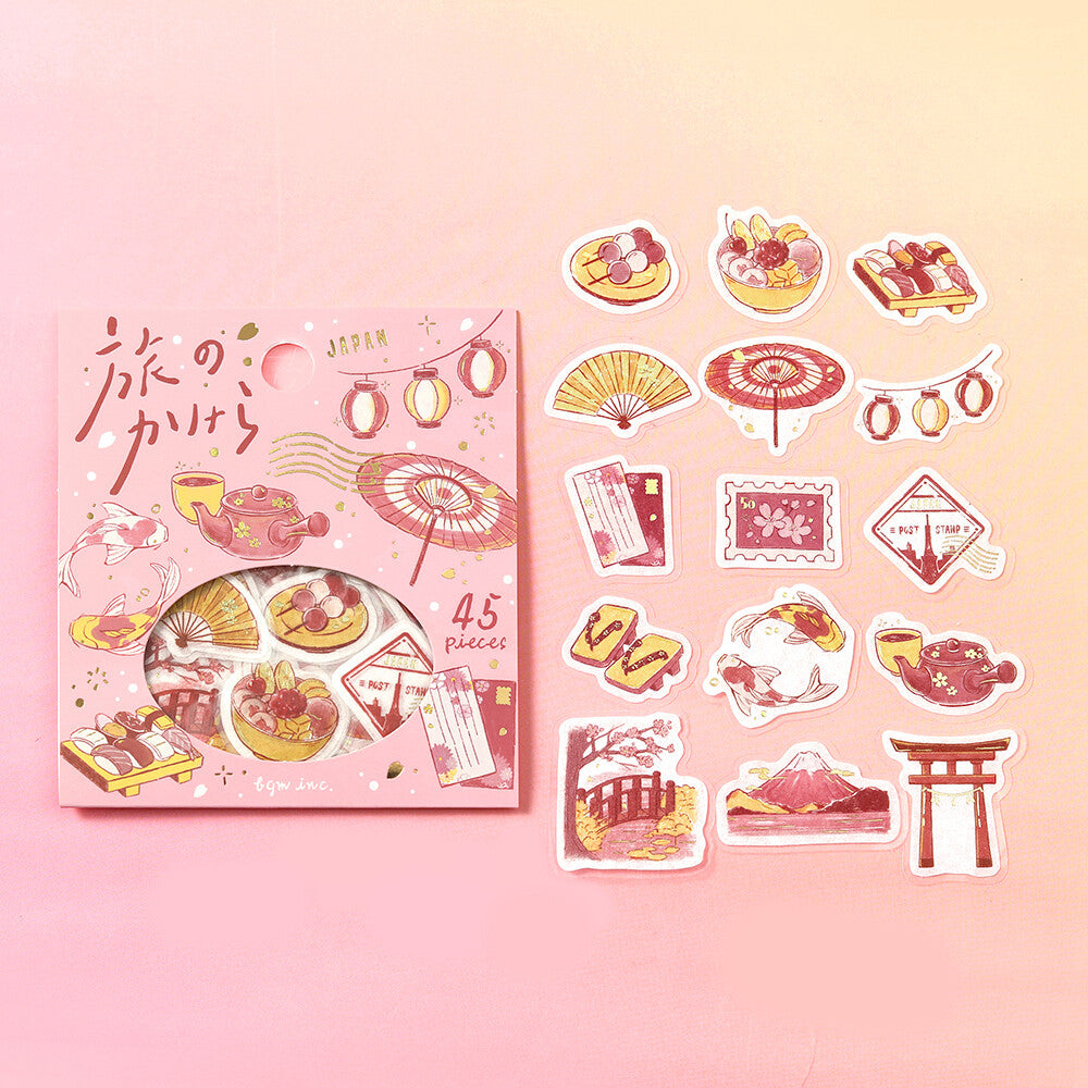 BGM Flake Stickers - Fragments of a Journey