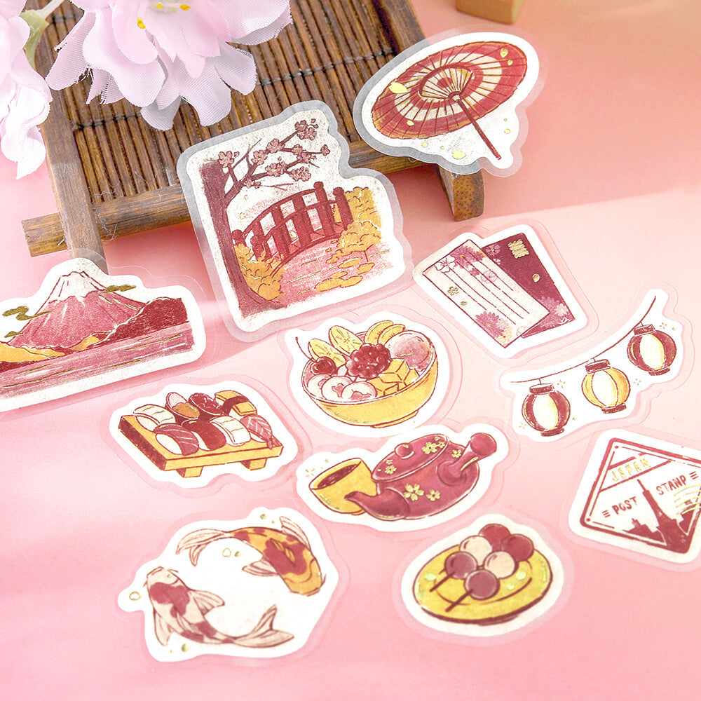 BGM Flake Stickers - Fragments of a Journey