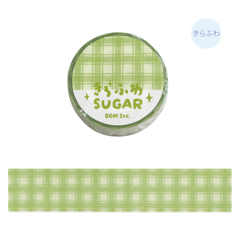 BGM Washi Tape Sugar - Check Pattern 20mm
