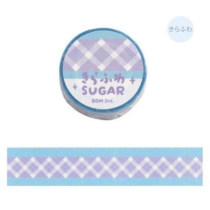 BGM Washi Tape Sugar - Check Pattern 20mm