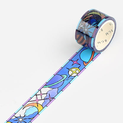BGM Washi Tape Stained Glass Clear 20mm