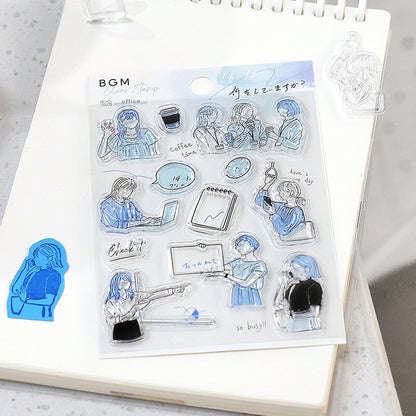 BGM Clear stamp