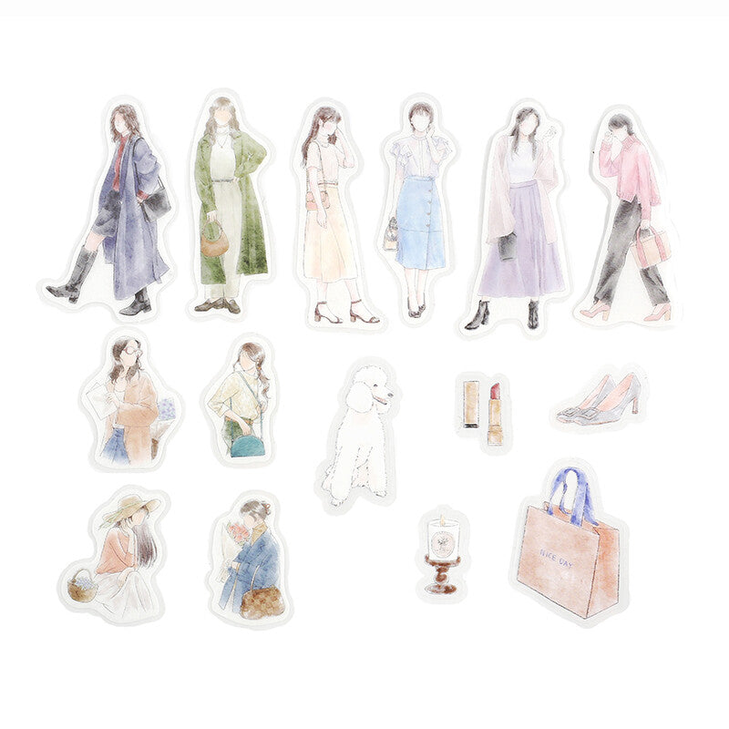BGM Planner Stickers - Cherie City series