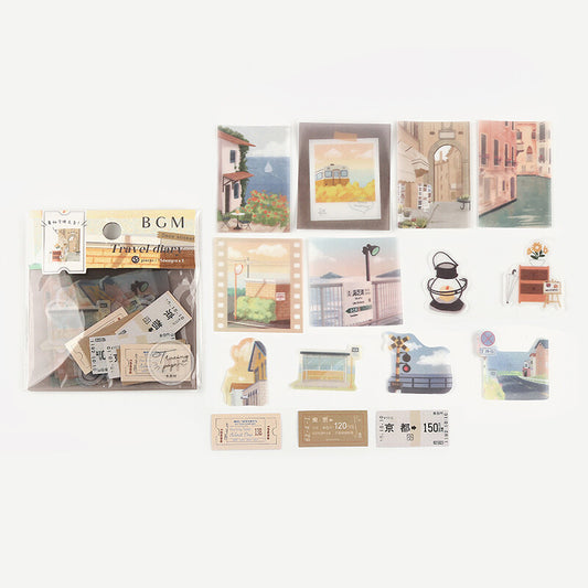 BGM Stickers - Travel Diary