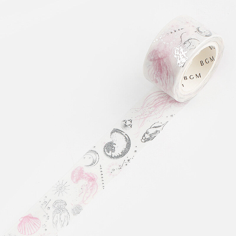 BGM Washi Tape - Jellyfish 20mm