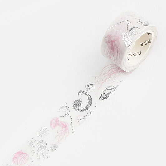 BGM Washi Tape - Jellyfish 20mm