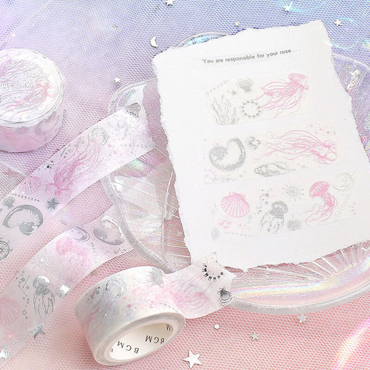 BGM Washi Tape - Jellyfish 20mm
