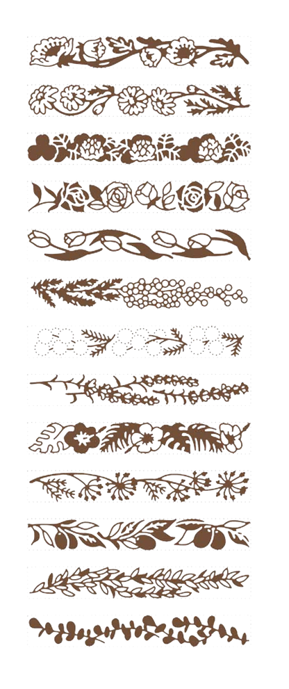 Shachihata Rotary Decoration Stamps
