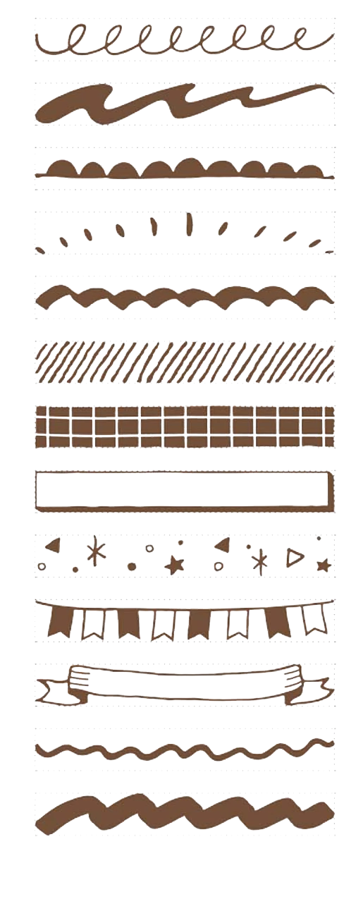 Shachihata Rotary Decoration Stamps