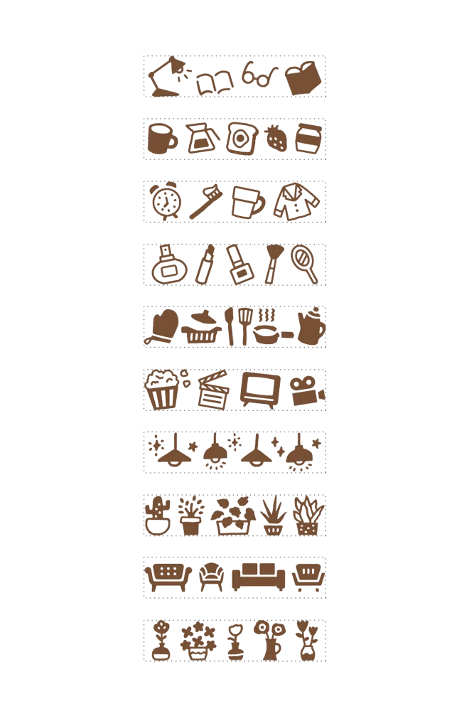 Shachihata Rotary Decoration Stamps
