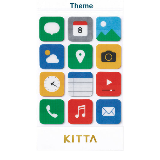 KITTA Washi Tape  Clear Stickers