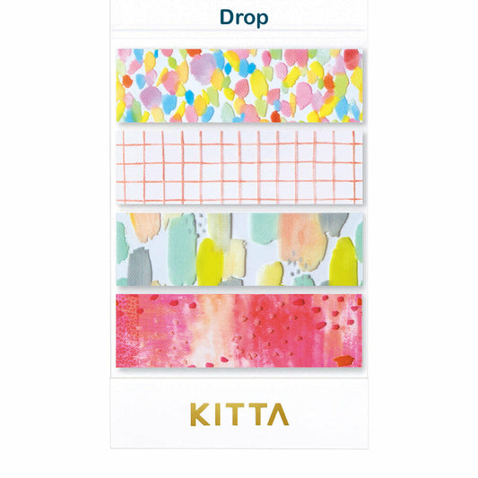 KITTA Washi Tape  Clear Stickers