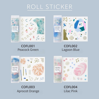 King Jim Co. Ltd. Coffret Sticker Roll
