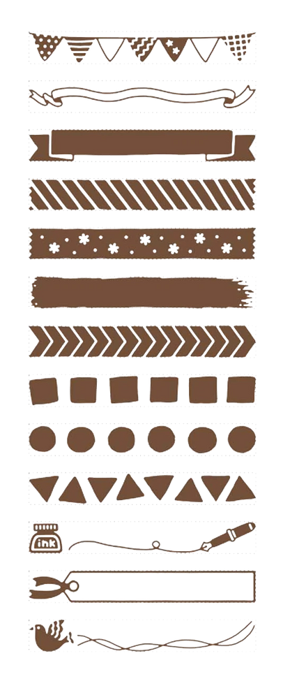 Shachihata Rotary Decoration Stamps