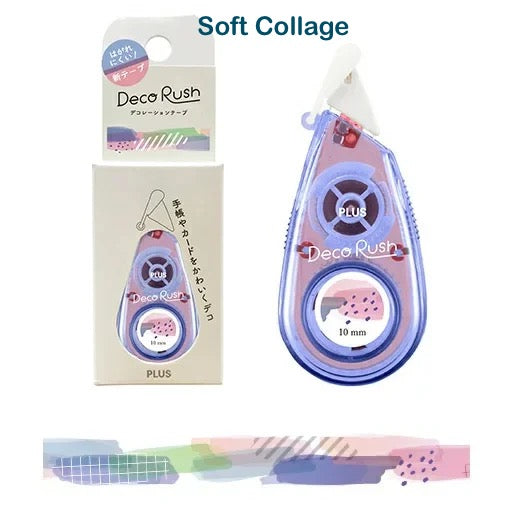 PLUS Deco Rush 10mm Decorative Tape Roller