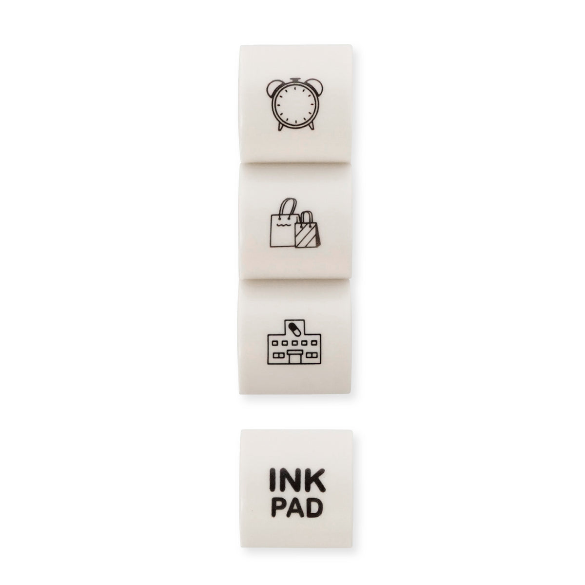 Shachihata Allemore Nototo 10 - Custom Stamp Cartridge Pack (3 mini stamps)