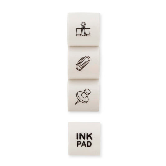 Shachihata Allemore Nototo 10 - Custom Stamp Cartridge Pack (3 mini stamps)