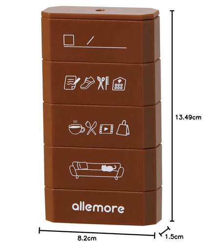 Shachihata Allemore Nototo Join Connectable Stamp Set