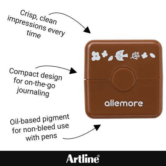 Shachihata Allemore Nototo Roller Stamp