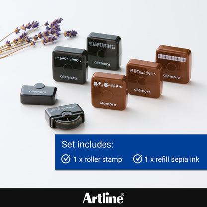 Shachihata Allemore Nototo Roller Stamp