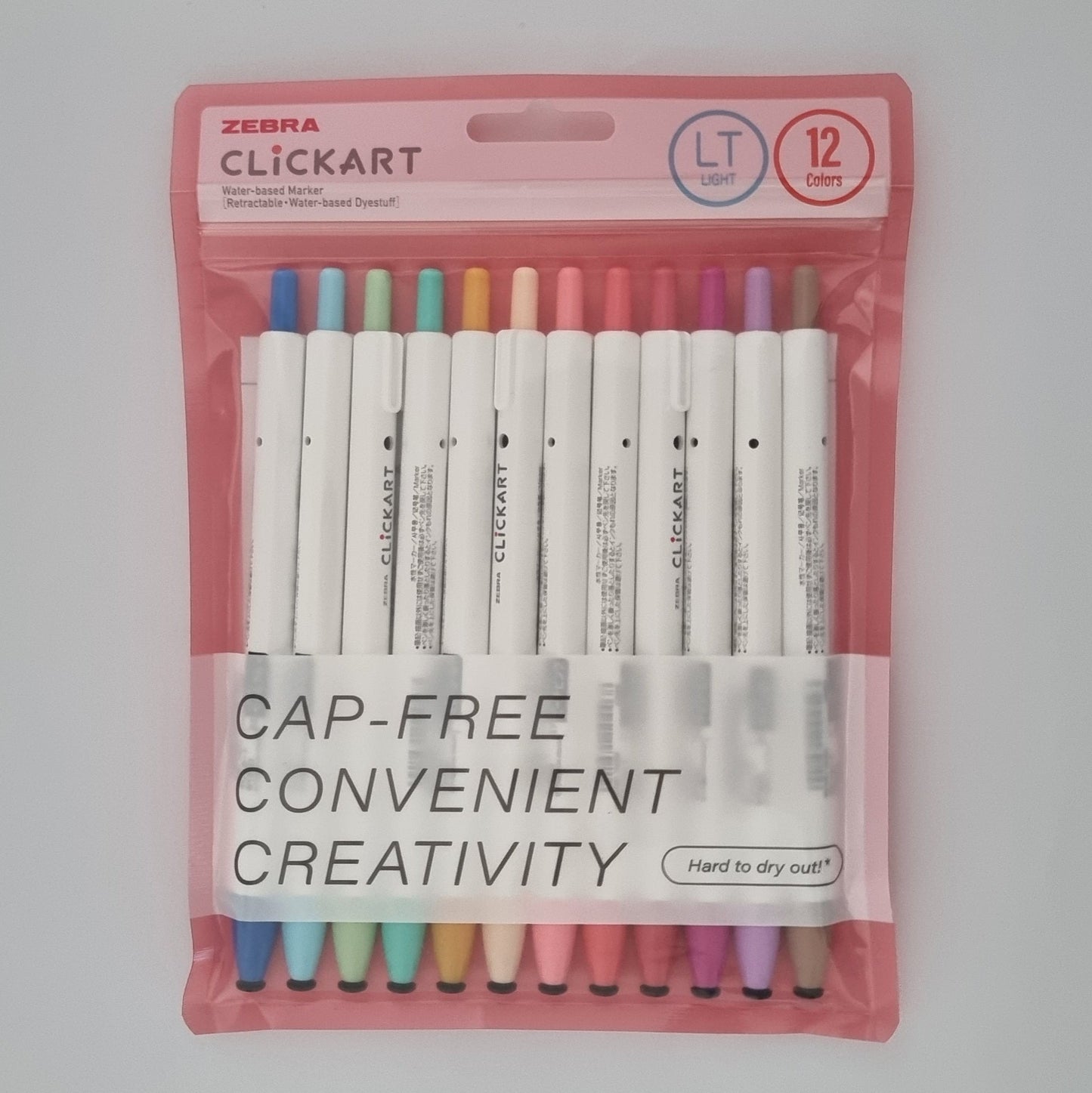 Zebra CLiCKART Retractable Markers