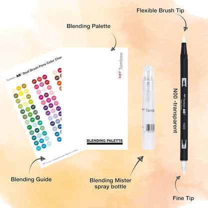Tombow ABT Dual Brush Blending Kit